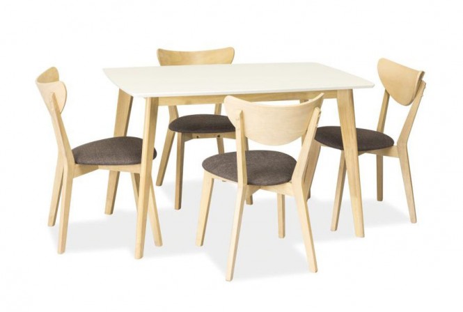 URVAL - Matbord i skandinavisk stil 120 cm