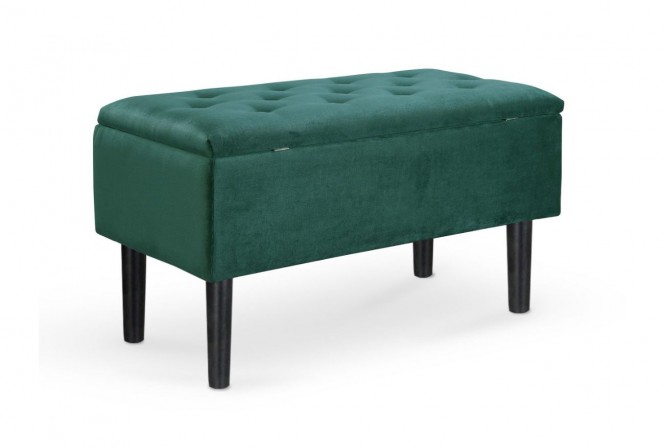 CLEO bench with container dark green