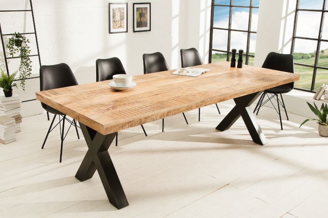 JURA X - Handgjort matbord i massivt trä 240 cm