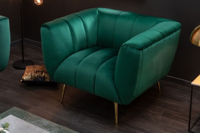 Noblesse armchair emerald green