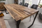 Factory dining table 200cm natural mango