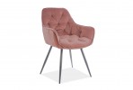 Cherry Matt Velvet chair