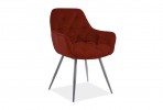 Cherry Matt Velvet chair