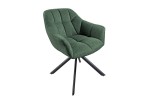 Rotating chair Papillon dark green