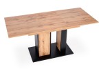 DOLOMIT extending table oak wotan - black